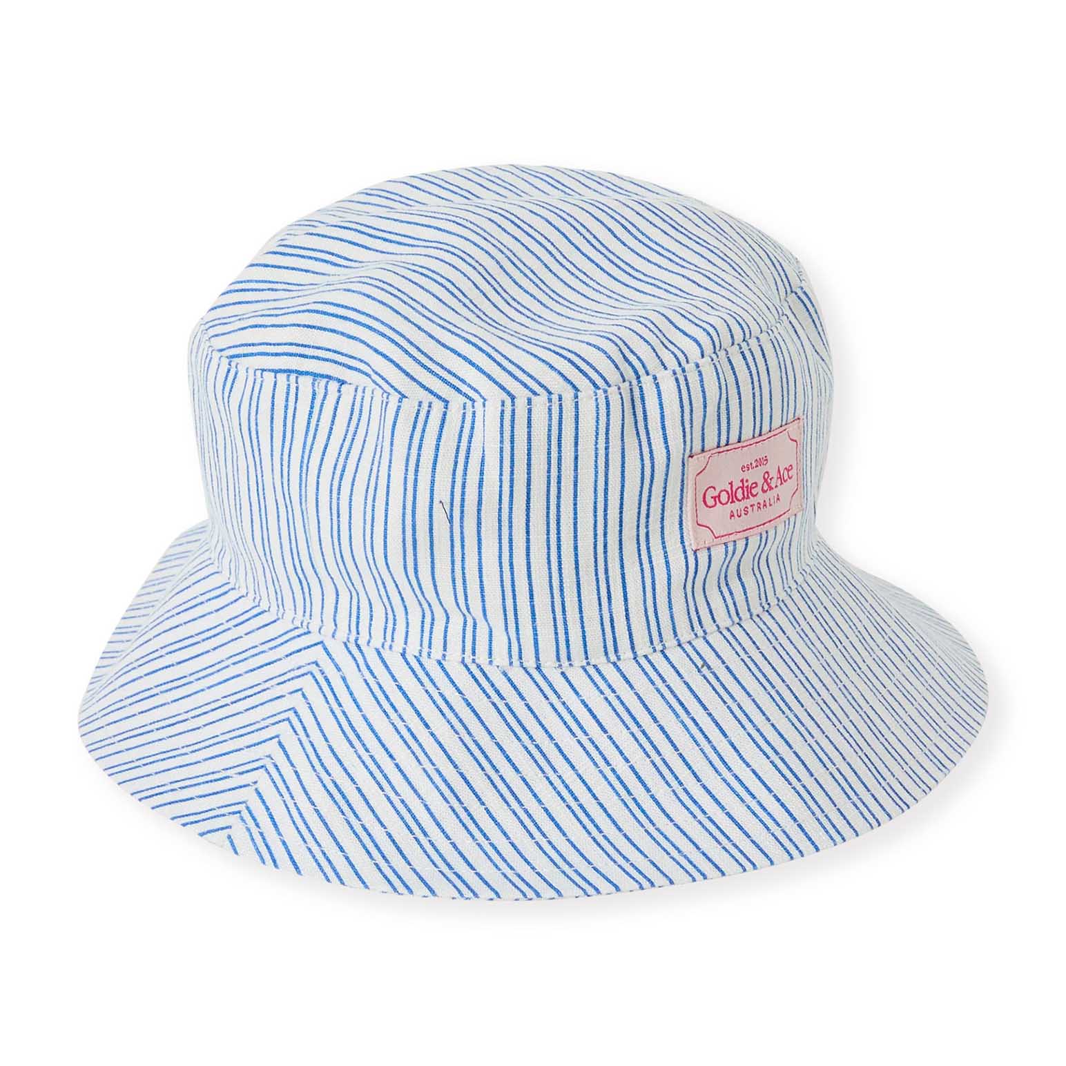 Goldie + Ace Sailor Stripe Bucket Hat Child